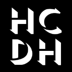 HCDH logomark stack white on black.png